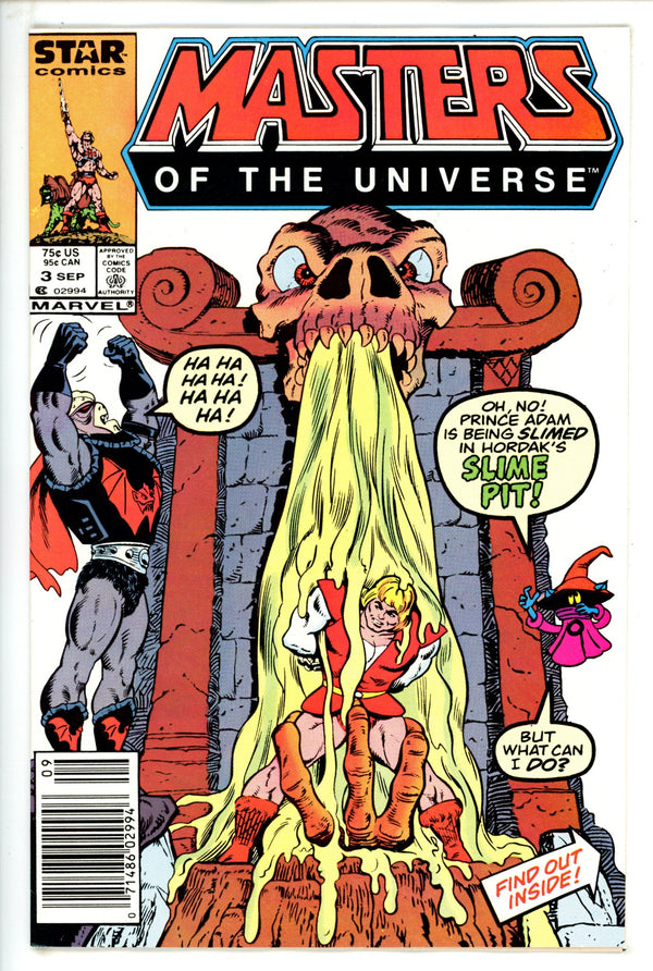 Masters of the Universe 3 VF (8.0) (1986) Newsstand