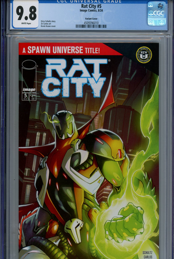 Rat City 5 CGC 9.8 (NM/M) (2024) Keane Variant