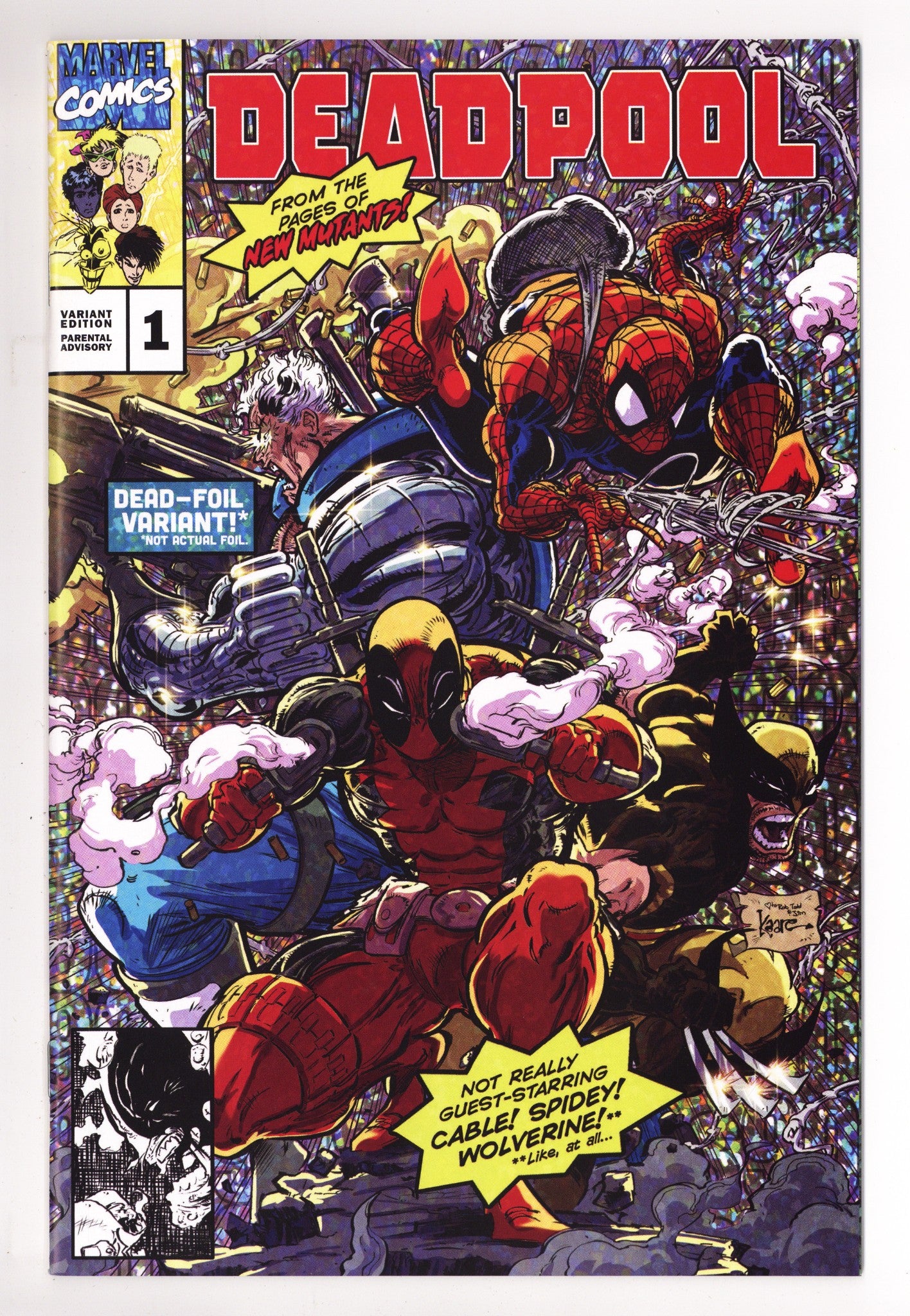 Deadpool Vol 8 1 High Grade (2023) Andrews Exclusive Variant 