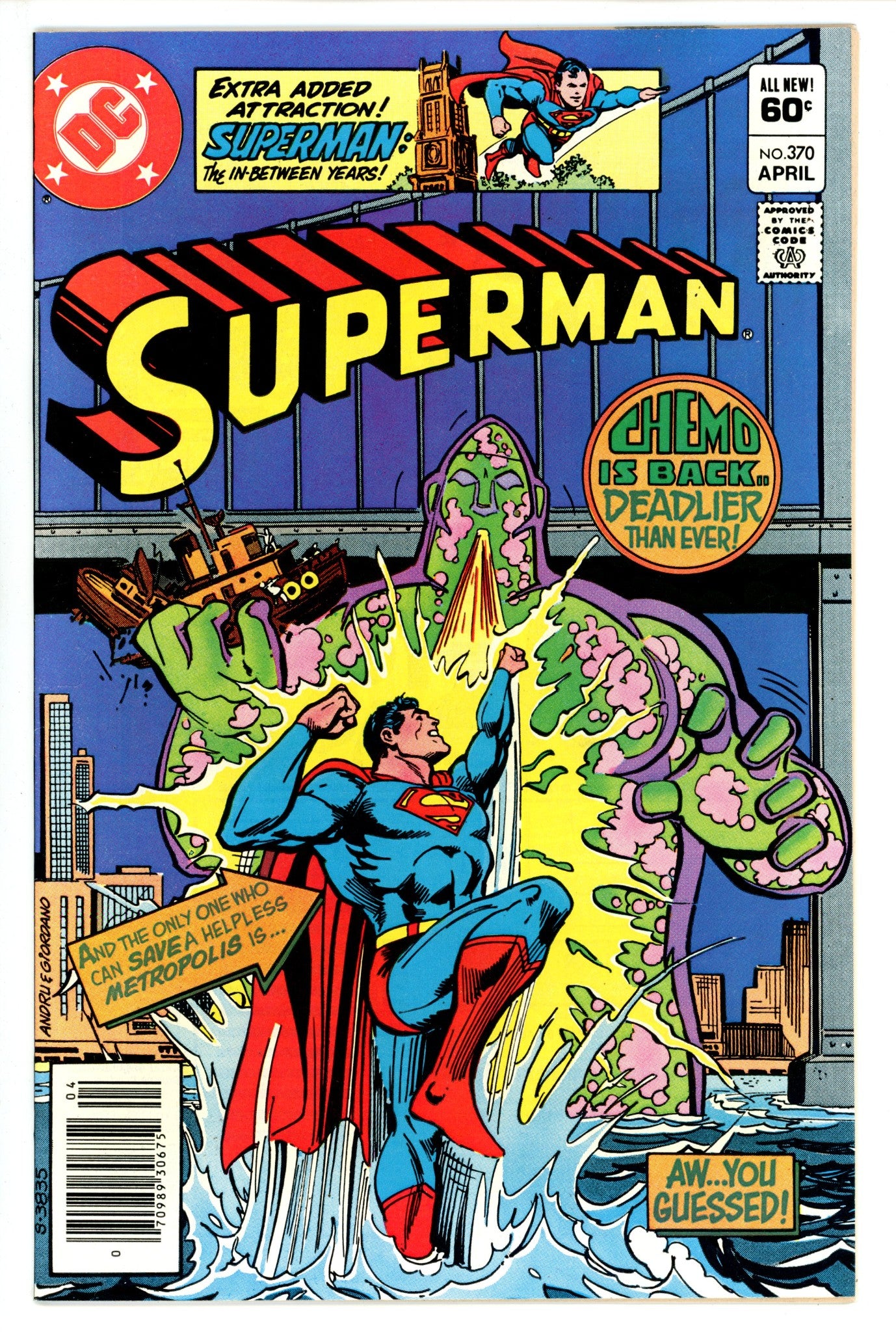 Superman Vol 1 370 Newsstand (1981)