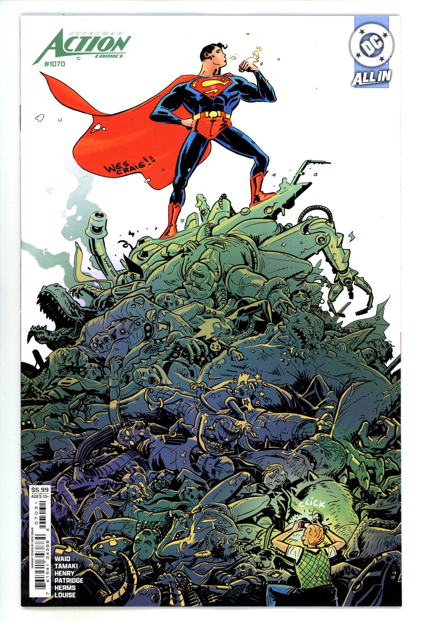 Action Comics Vol 3 1070 Craig Variant (2024)
