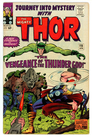 Journey into Mystery Vol 1 115 FN- (5.5) (1965) 