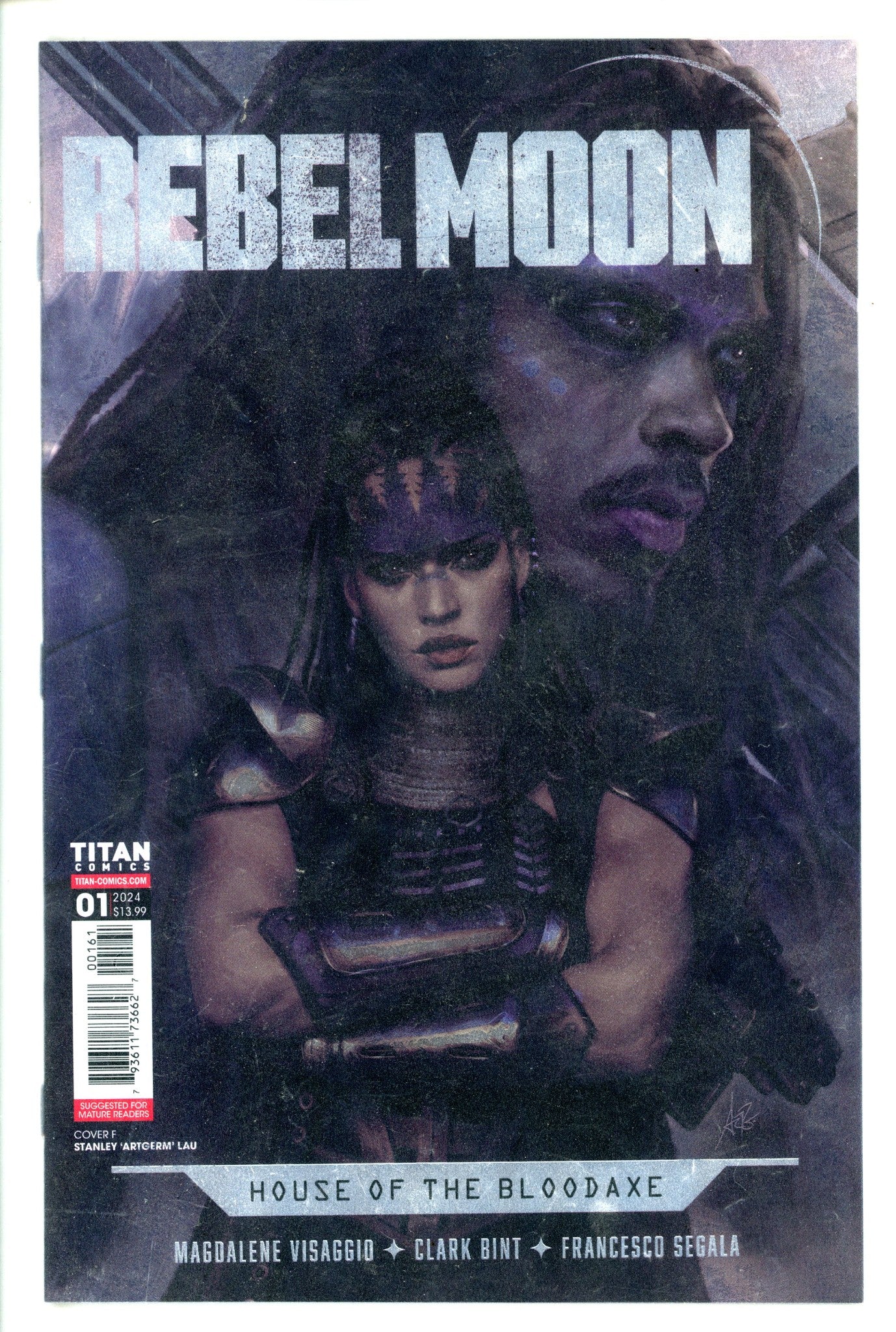 Rebel Moon: House of the Bloodaxe 1 VF/NM (9.0) (2024) Artgerm Foil Variant 