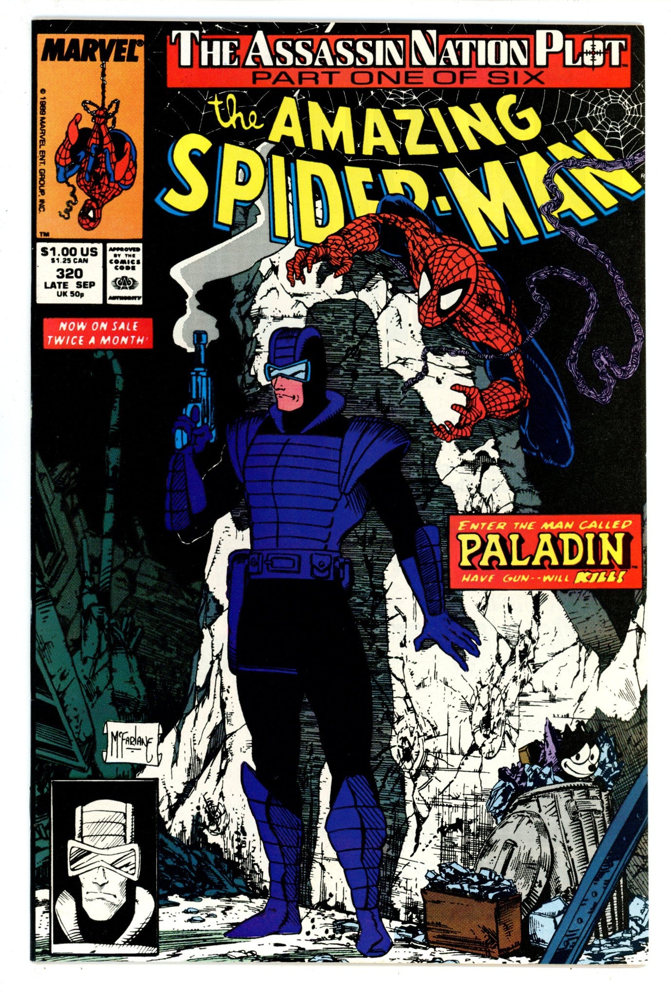 The Amazing Spider-Man Vol 1 320 VF+ (8.5) (1989) 