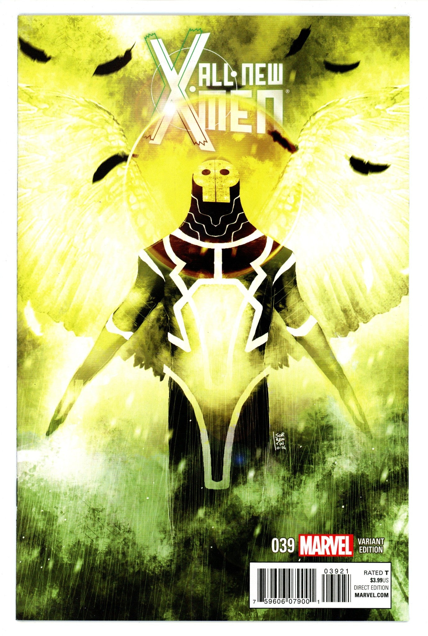 All-New X-Men Vol 1 39 High Grade (2015) Sorrentino Incentive Variant 