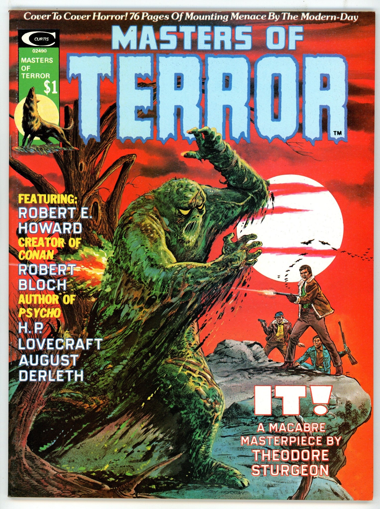 Masters of Terror 1 VF/NM (9.0) (1975) 