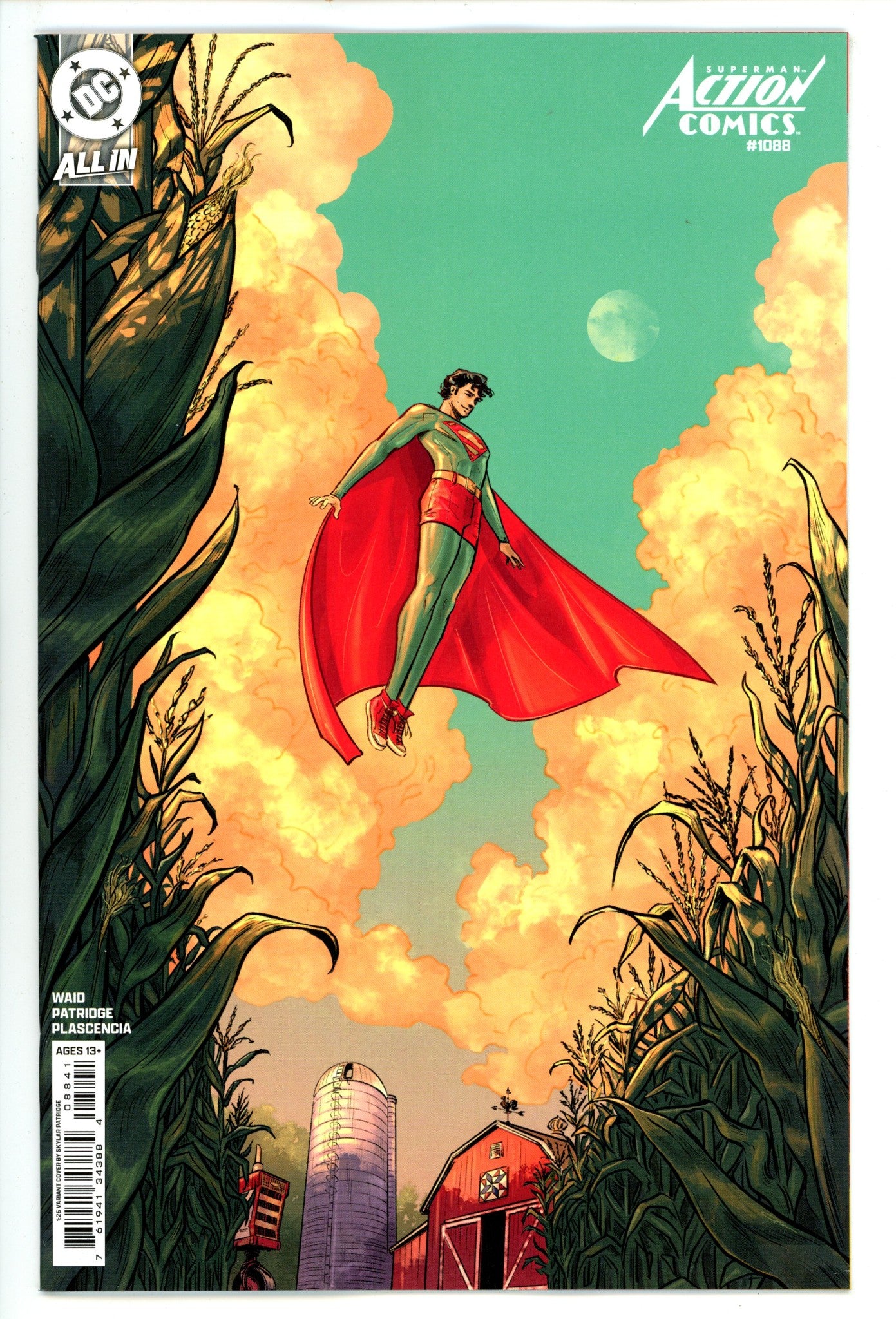 Action Comics Vol 3 1088 Patridge Incentive Variant NM- (2025)