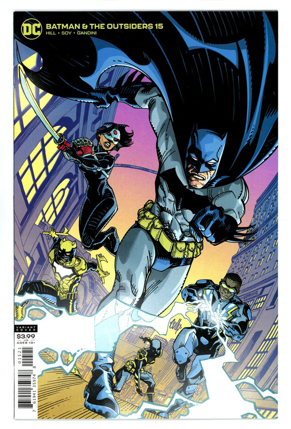 Batman & the Outsiders Vol 3 15 High Grade (2020) Hamner Variant