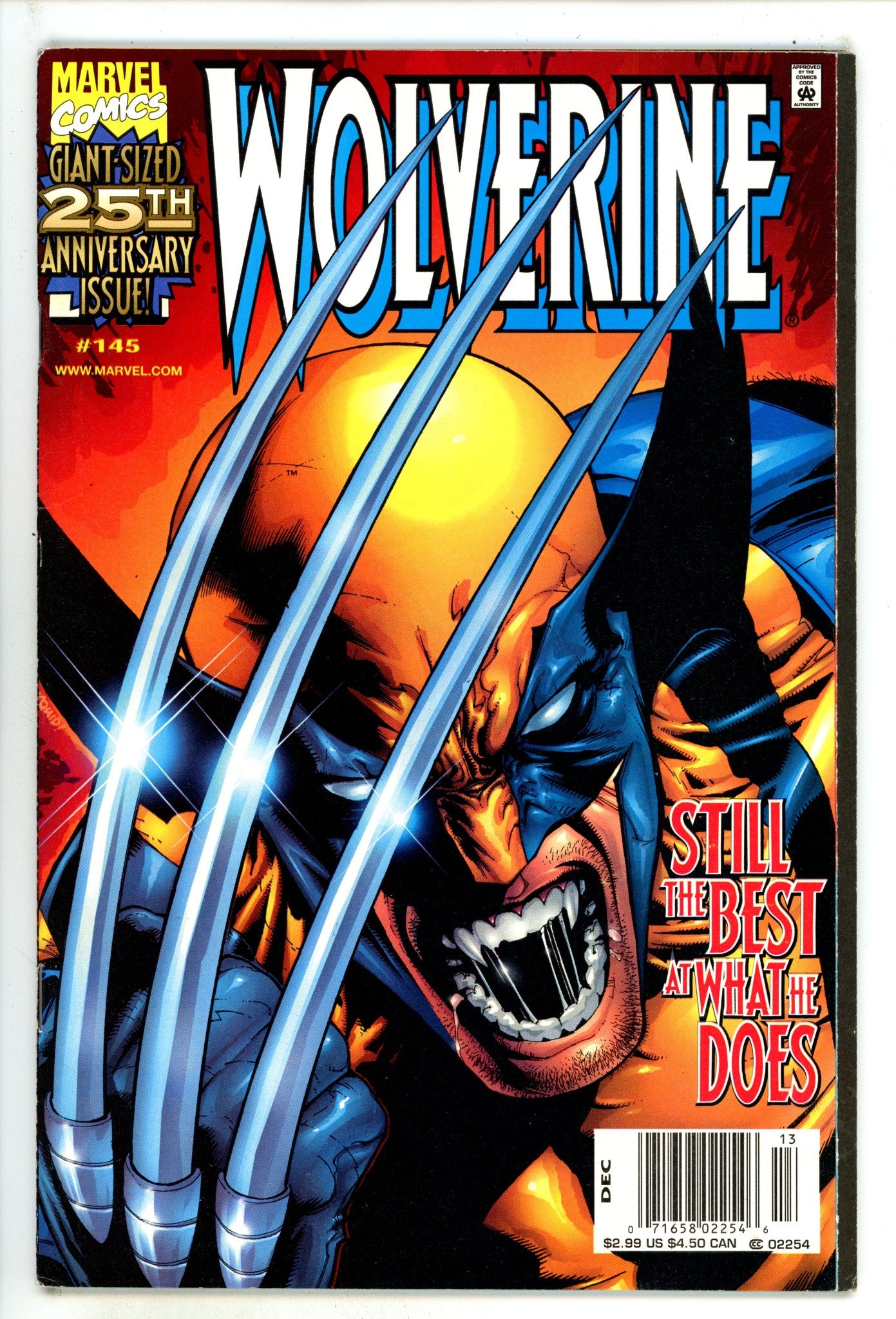 Wolverine Vol 2 145 FN/VF (7.0) (1999) Newsstand 
