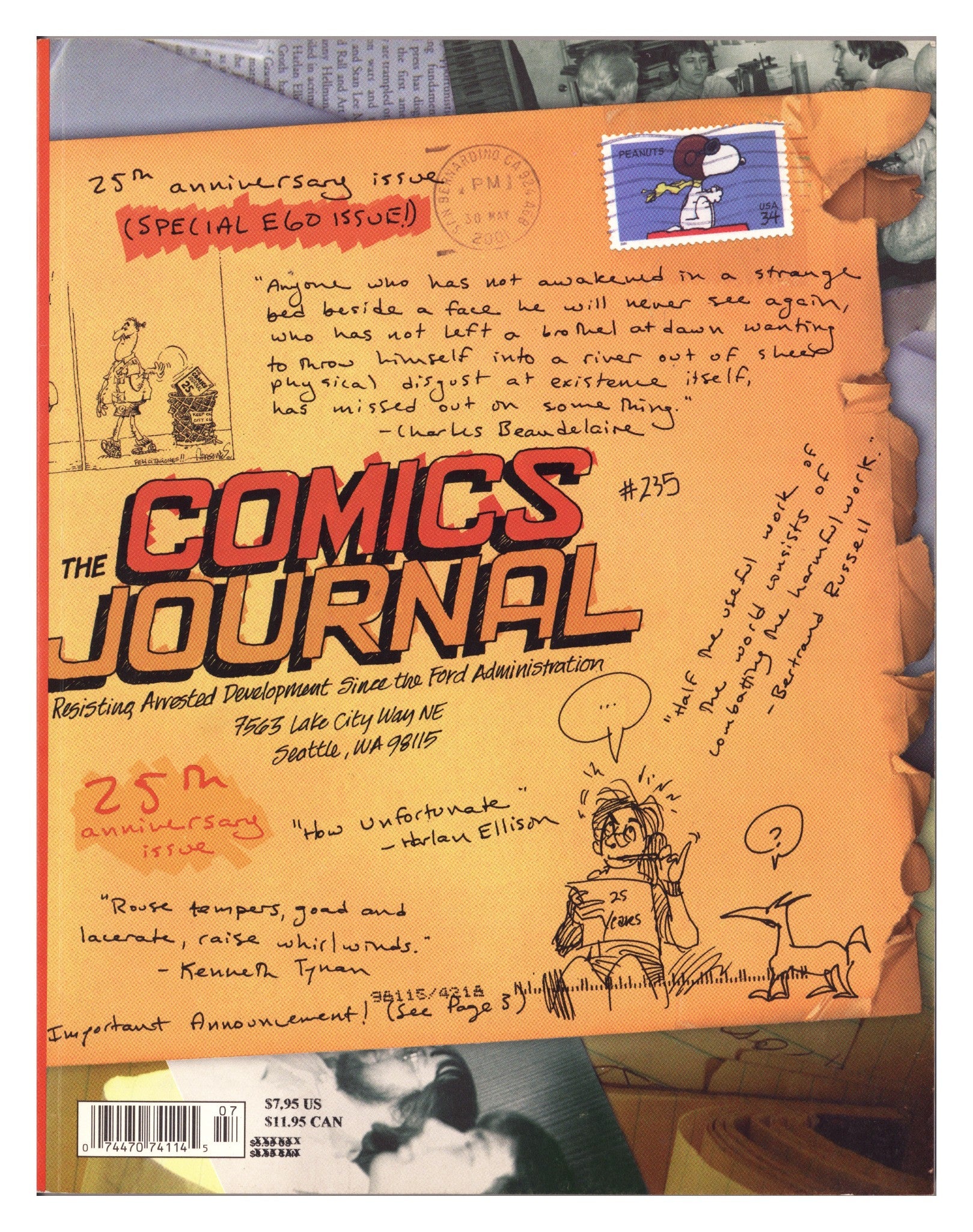 The Comics Journal 235 High Grade (2001) 