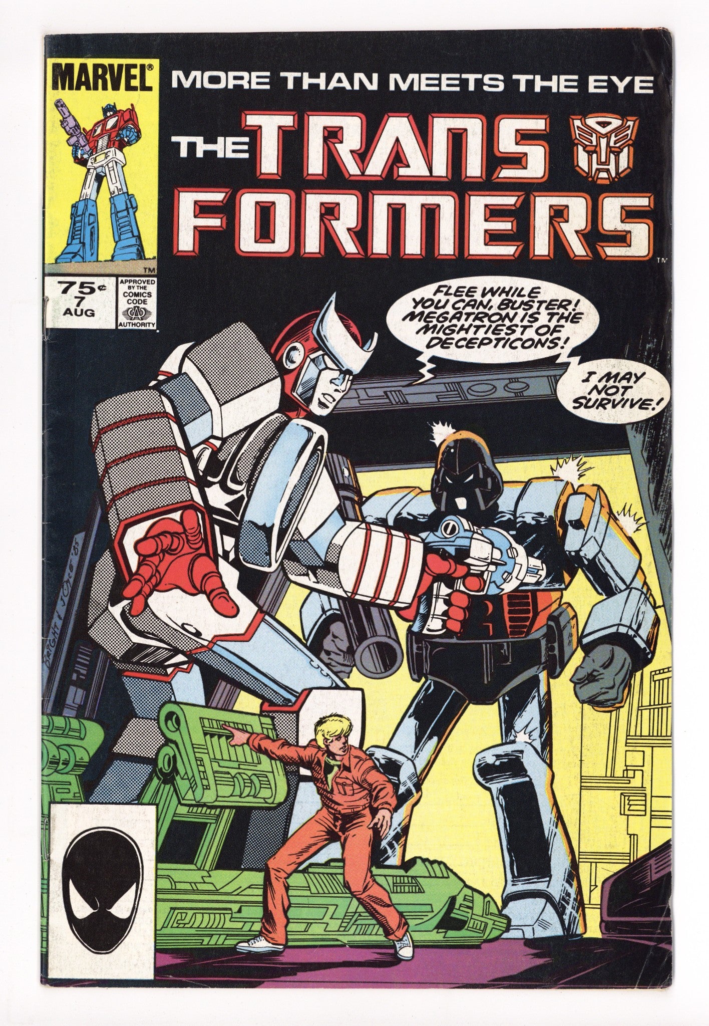 The Transformers 7 Low Grade (1985) 3rd Print 