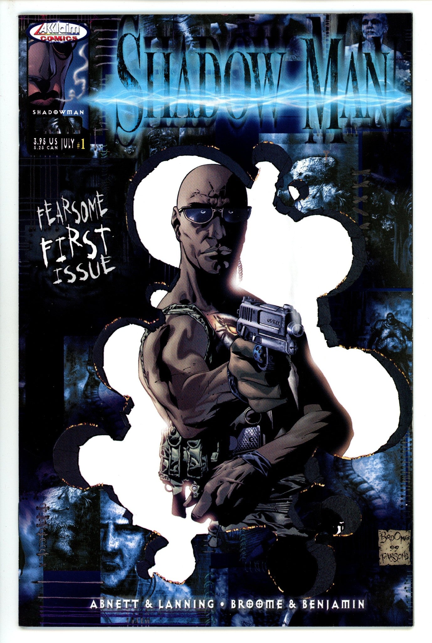 Shadowman Vol 3 1 VF+ (1999)