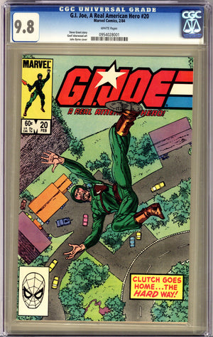 G.I. Joe, A Real American Hero 20 CGC 9.8 (NM/M) (1984)