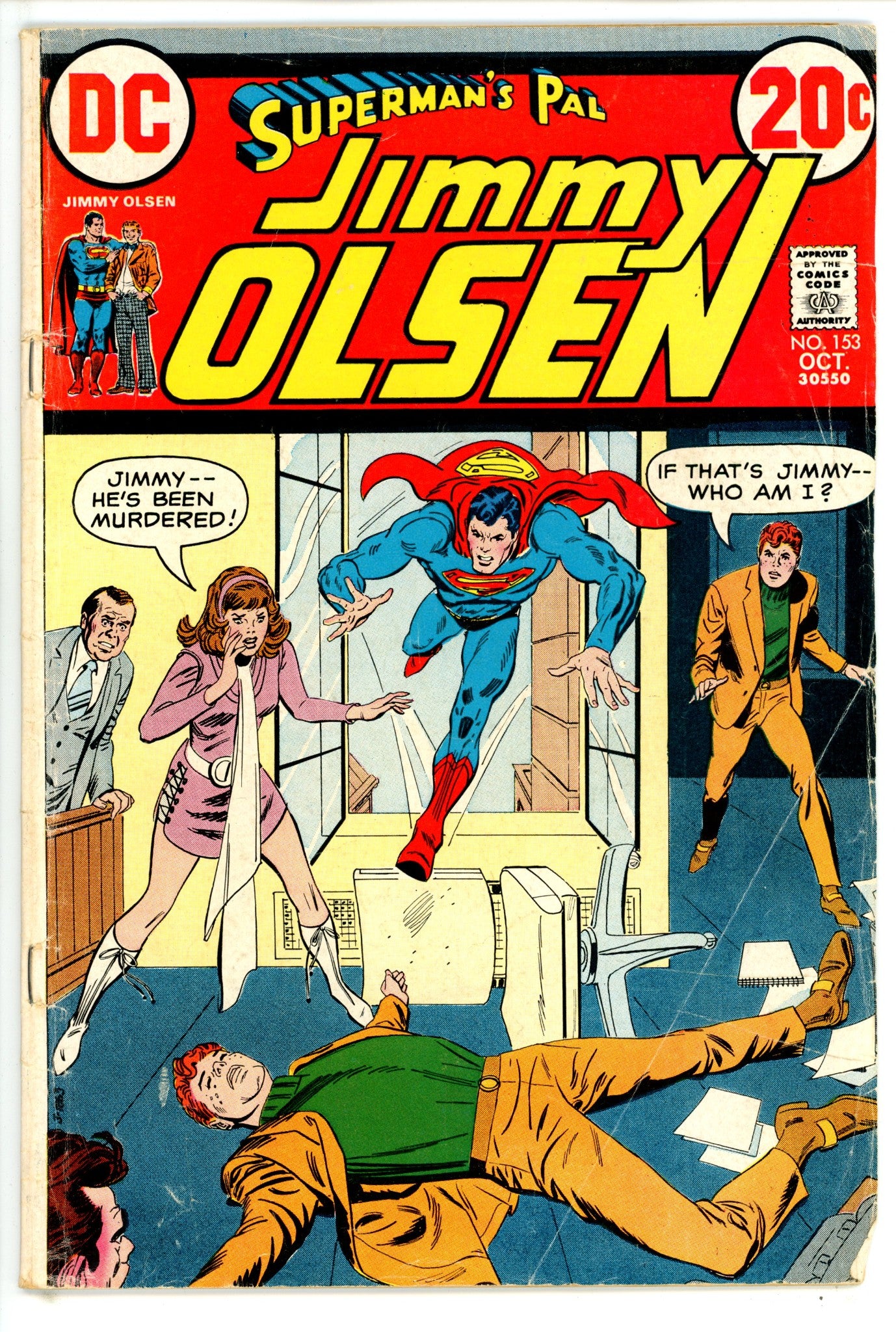 Superman's Pal, Jimmy Olsen 153 GD+ (1972)