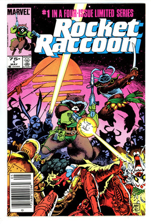 Rocket Raccoon Vol 1 1 VF (8.0) (1985) Newsstand