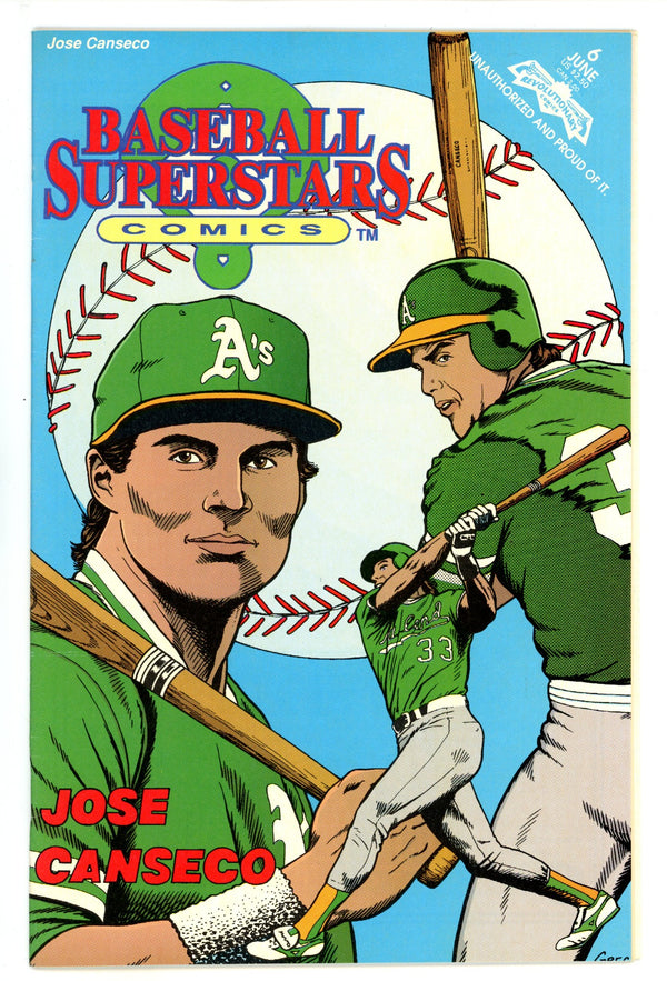 Baseball Superstars Comics 6 Mid Grade (1992)
