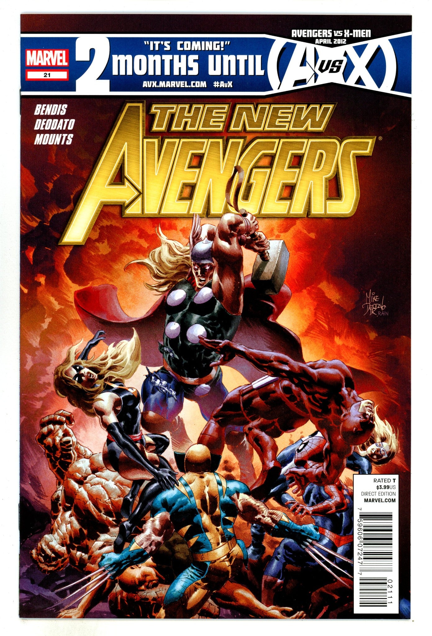 New Avengers Vol 2 21 High Grade (2012) 