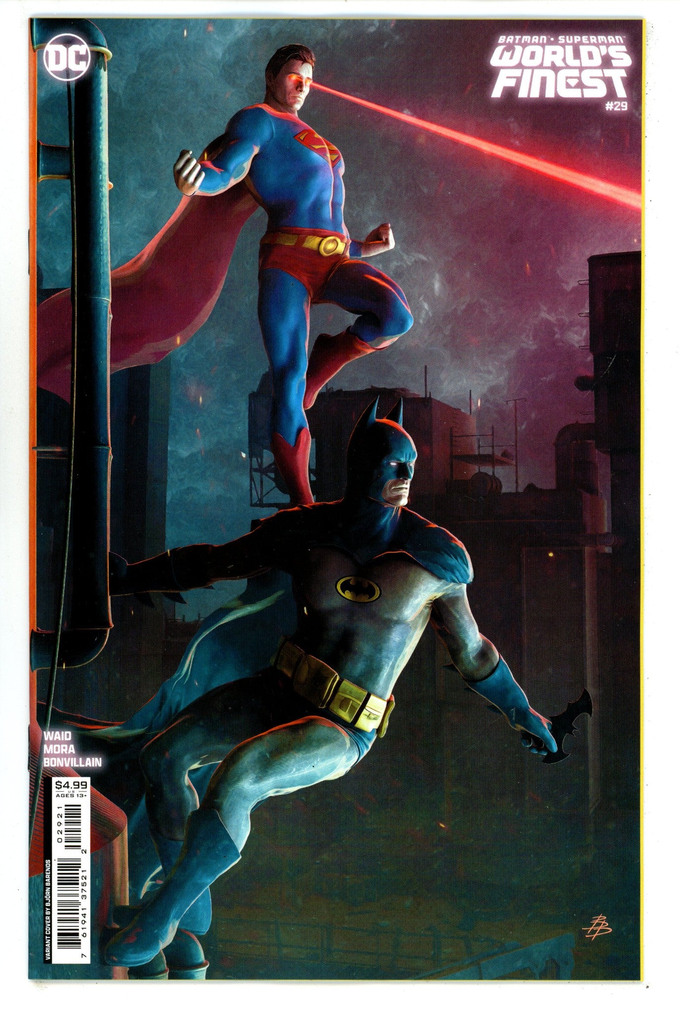 Batman Superman Worlds Finest 29 Barends Variant (2024)