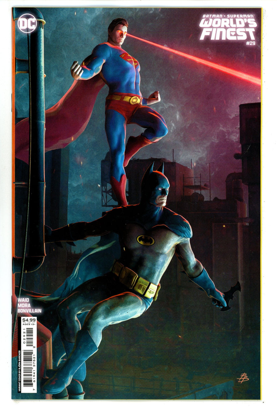Batman Superman Worlds Finest 29 Barends Variant (2024)