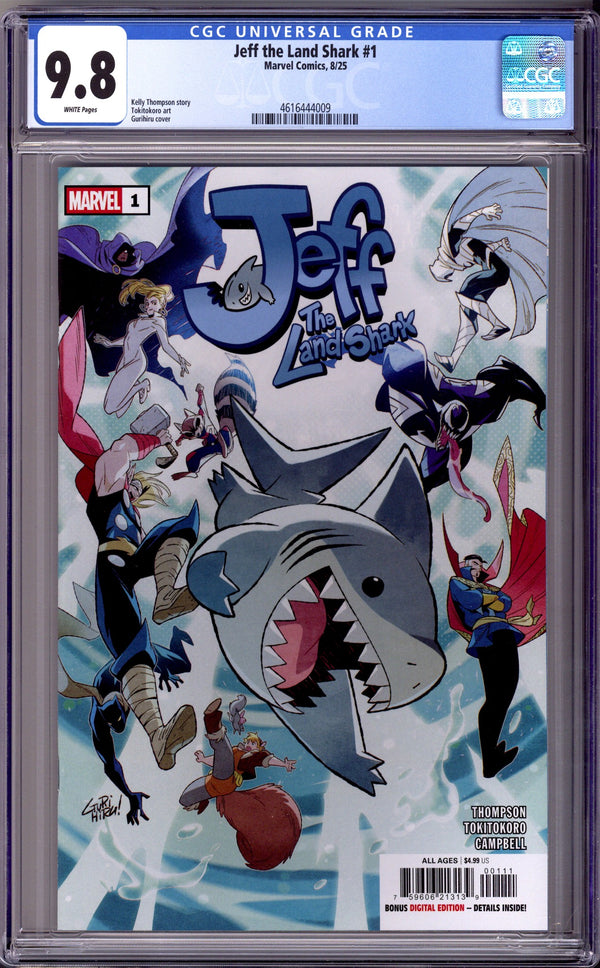Jeff the Land Shark 1 CGC 9.8 (NM/M) (2025)