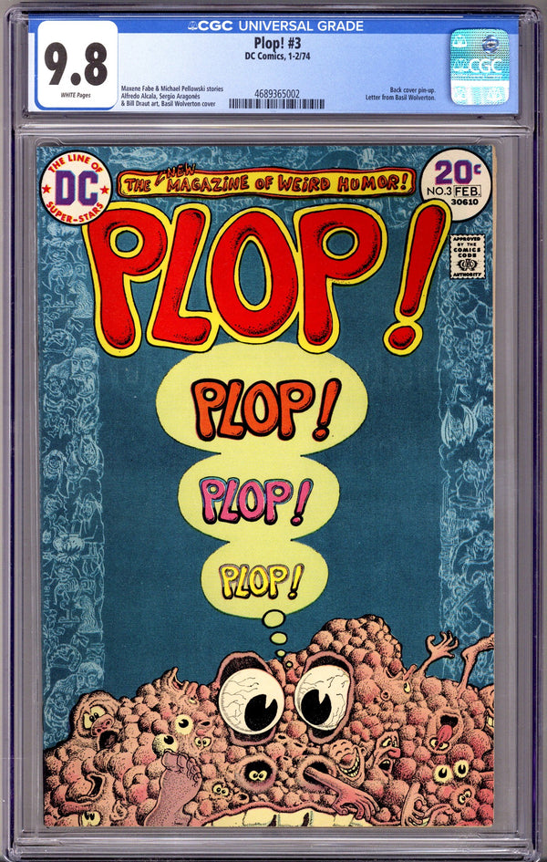 Plop! 3 CGC 9.8 (NM/M) (1974)