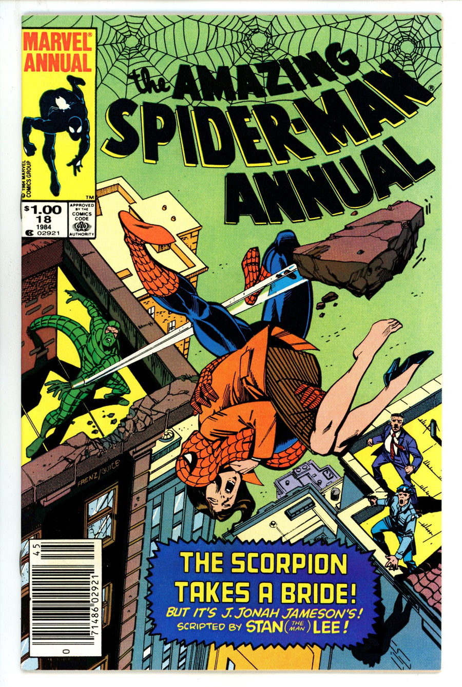 The Amazing Spider-Man Annual Vol 1 18 VF+ (8.5) (1984) Newsstand 