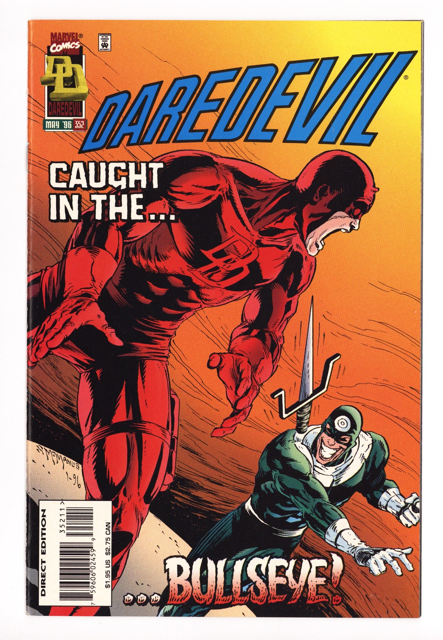 Daredevil Vol 1 352 High Grade (1996) 