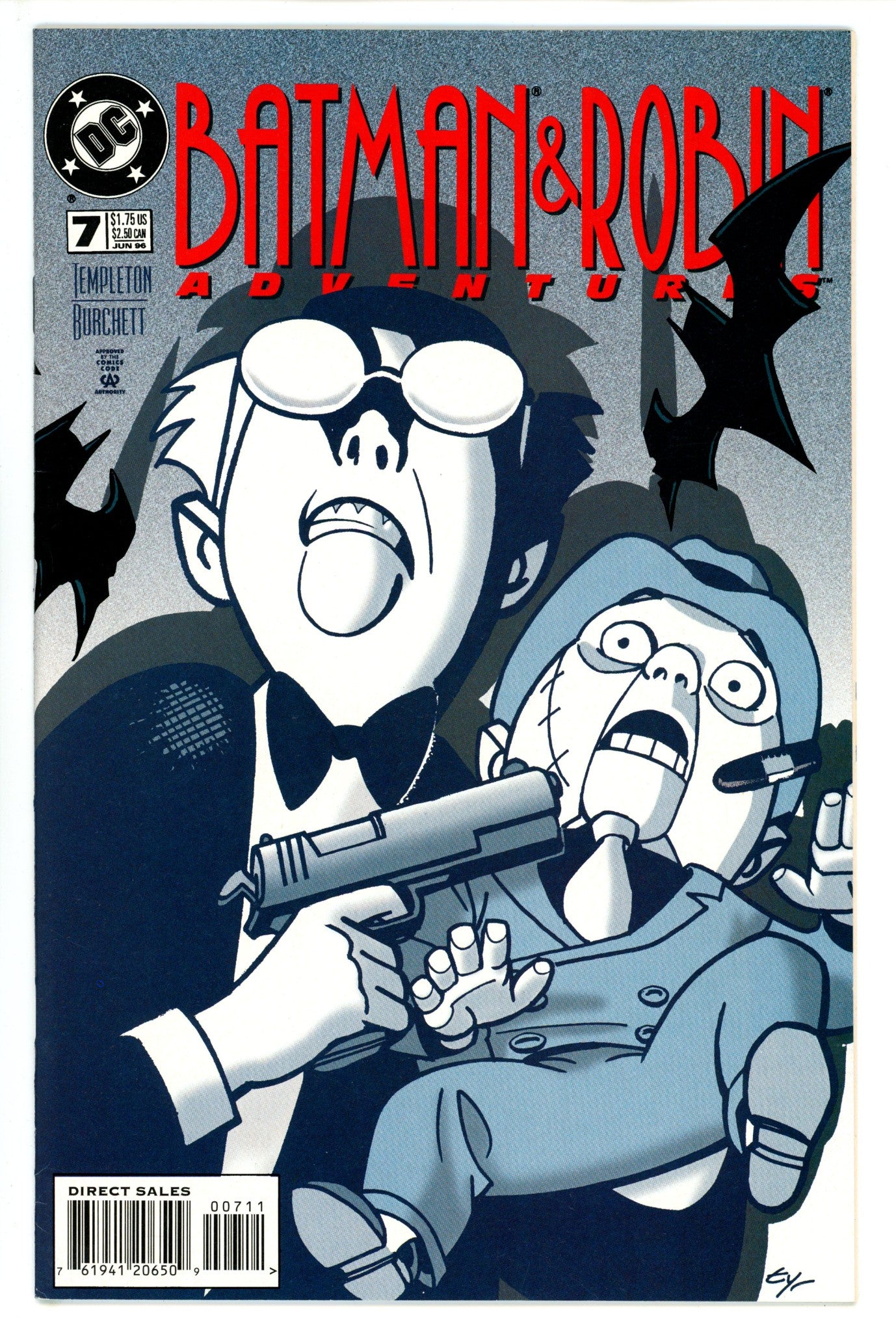 The Batman and Robin Adventures 7 VF+ (1996)