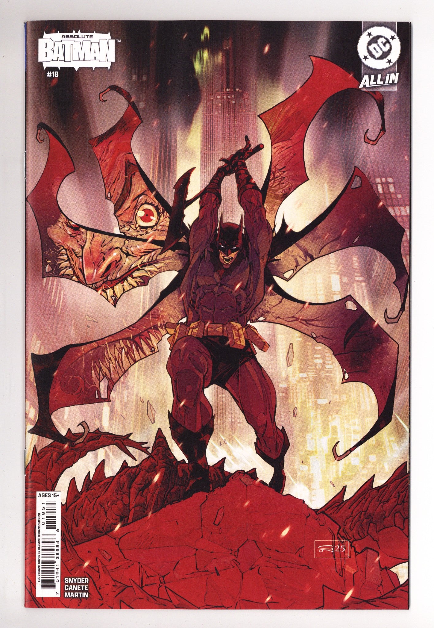 Absolute Batman 18 Giandomenico Incentive NM- (2026)