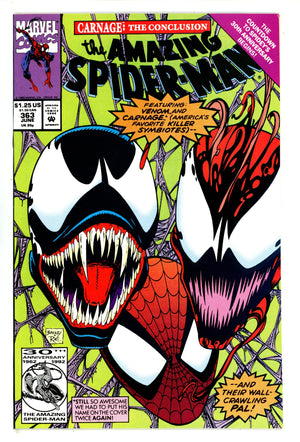 The Amazing Spider-Man Vol 1 363 VF/NM (9.0) (1992)