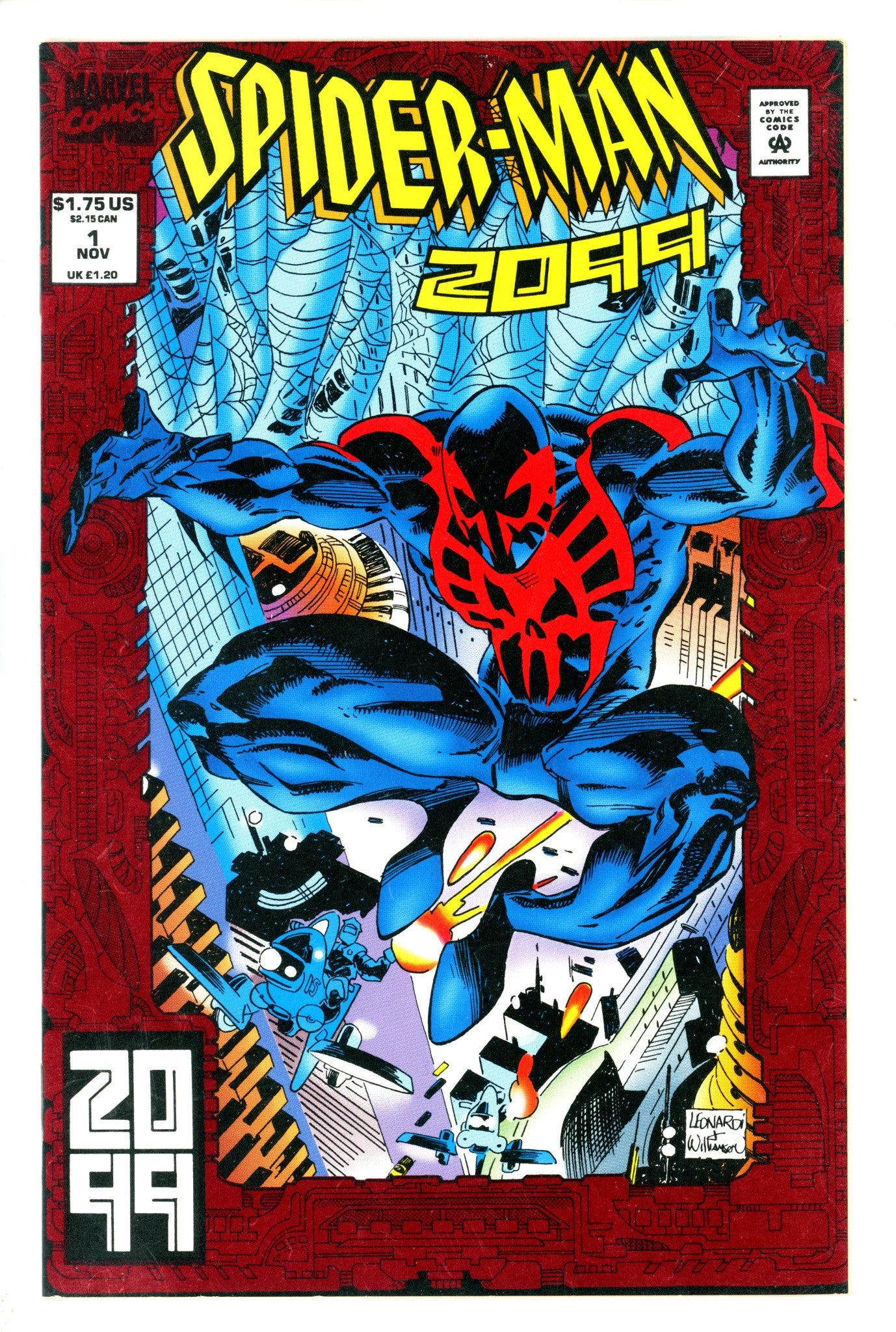 Spider-Man 2099 Vol 1 1 VF/NM (9.0) (1992) 