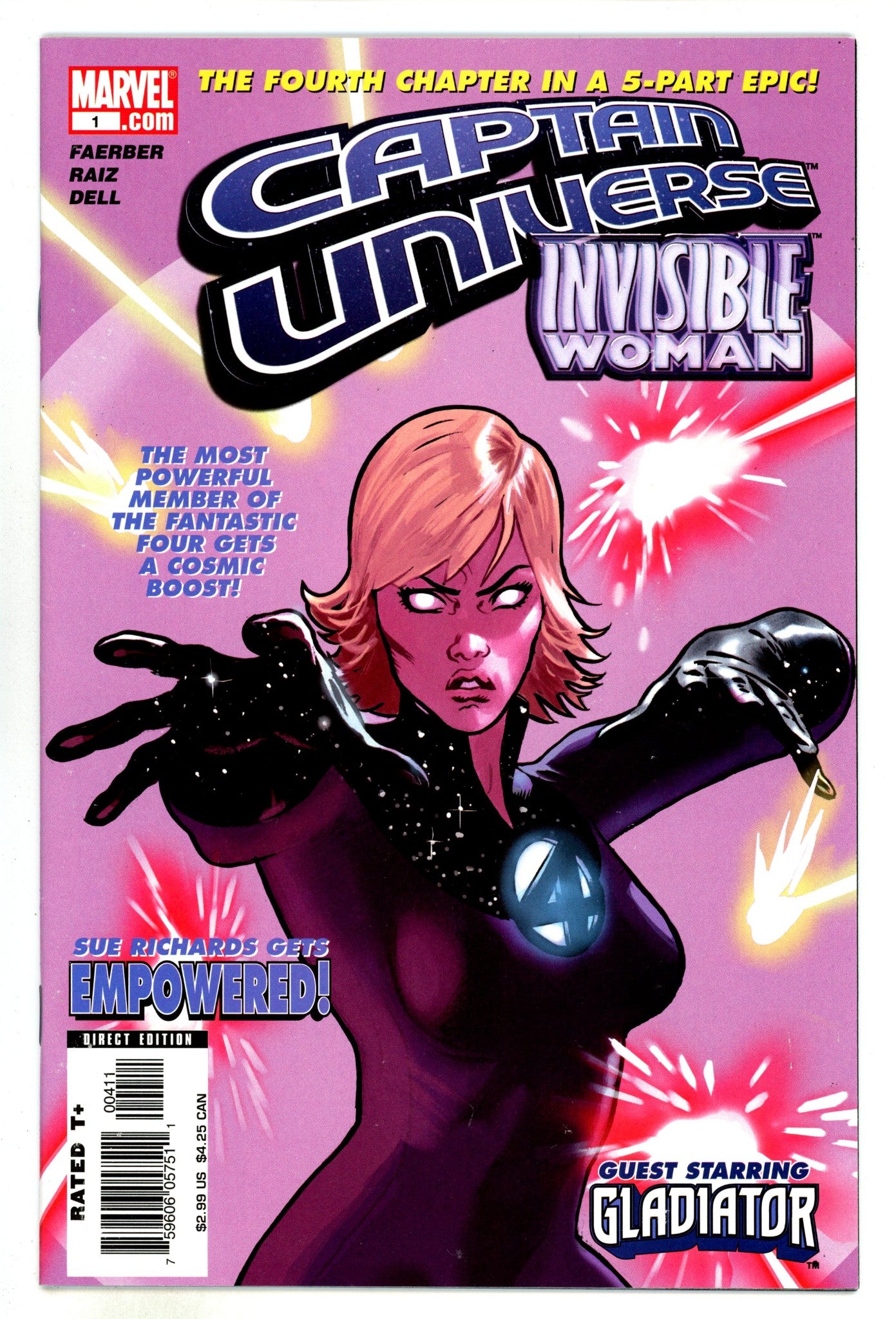 Captain Universe / Invisible Woman 1 High Grade (2006) 