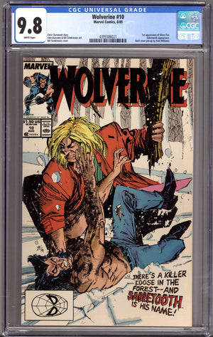 Wolverine Vol 2 10 CGC 9.8 (NM/M) (1989)