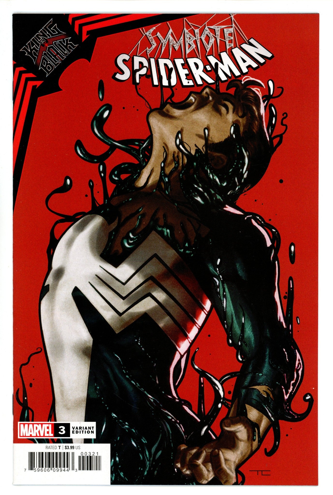 King in Black: Symbiote Spider-Man 3 Clarke Variant (2021)