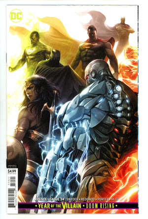 Justice League Vol 3 34 High Grade (2019) Mattina Variant