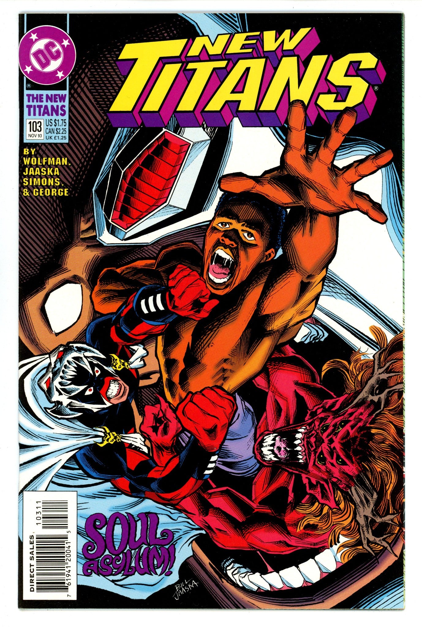 The New Titans 103 High Grade (1993) 