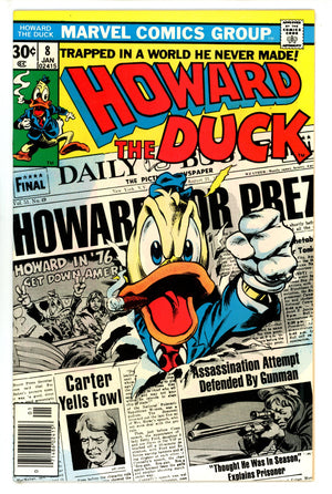 Howard the Duck Vol 1 8 VF/NM (1977)