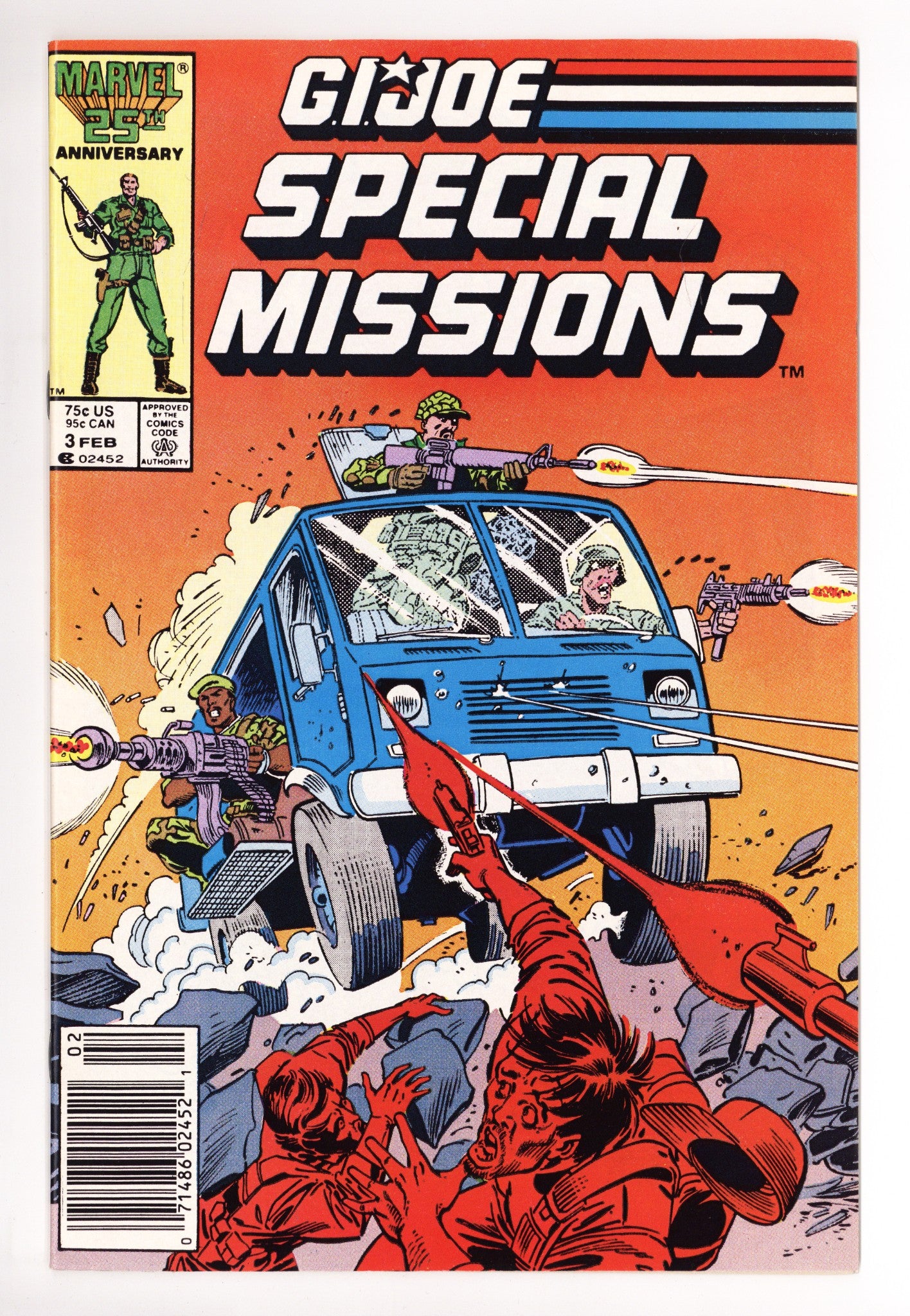 G.I. Joe Special Missions Vol 1 3 Mid Grade (1987) Newsstand 