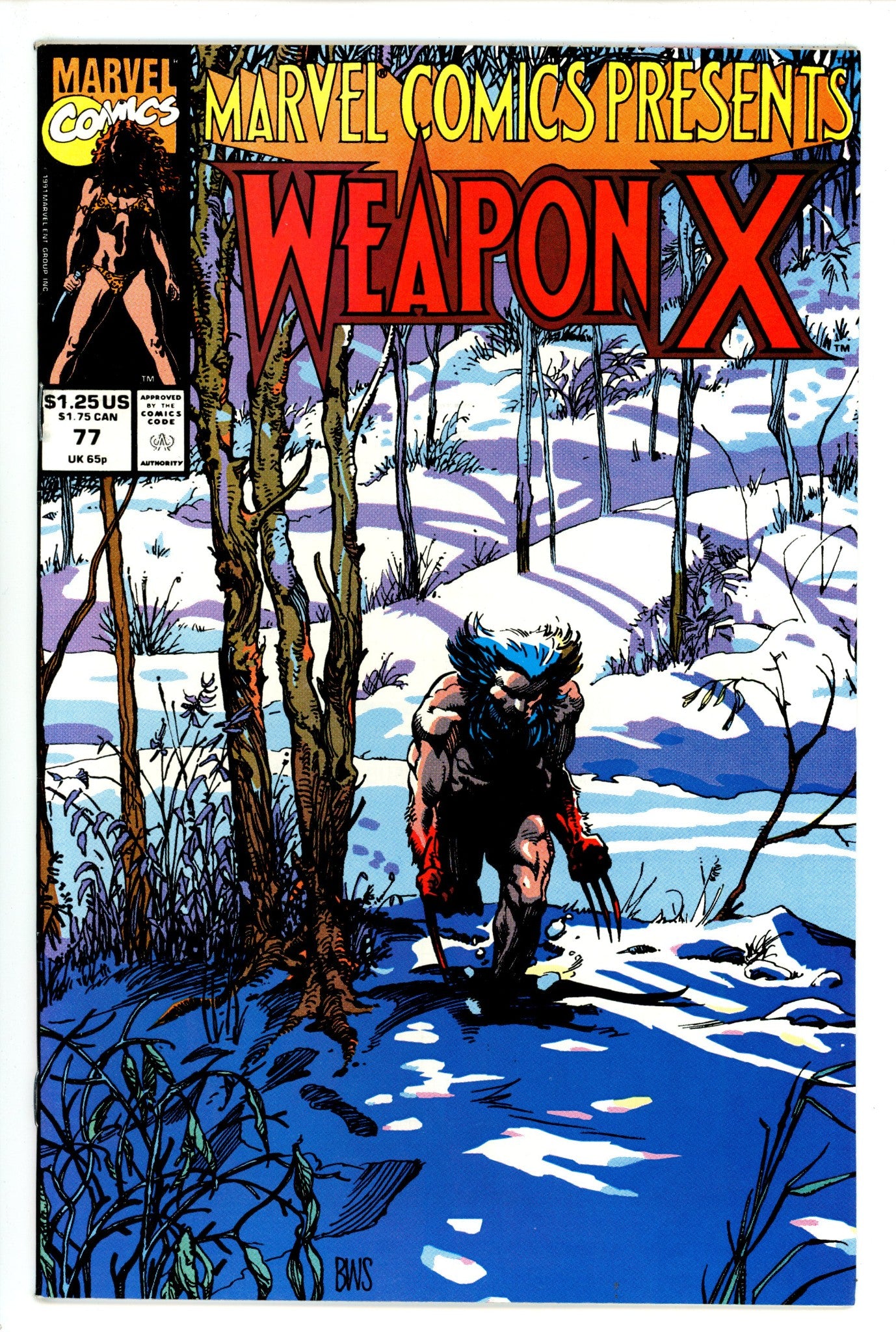 Marvel Comics Presents Vol 1 77 NM- (9.2) (1991) 