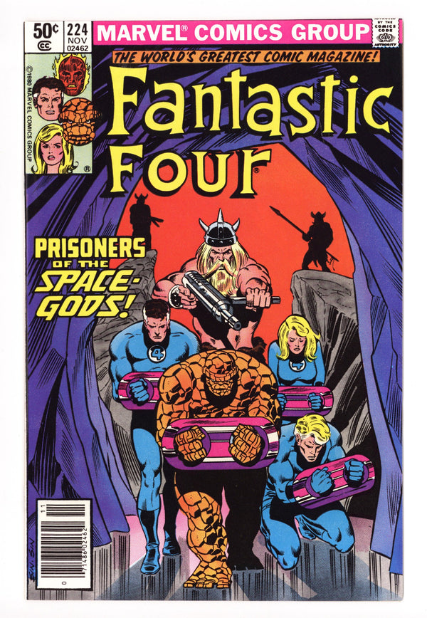 Fantastic Four Vol 1 224  High Grade   (1980)     Newsstand