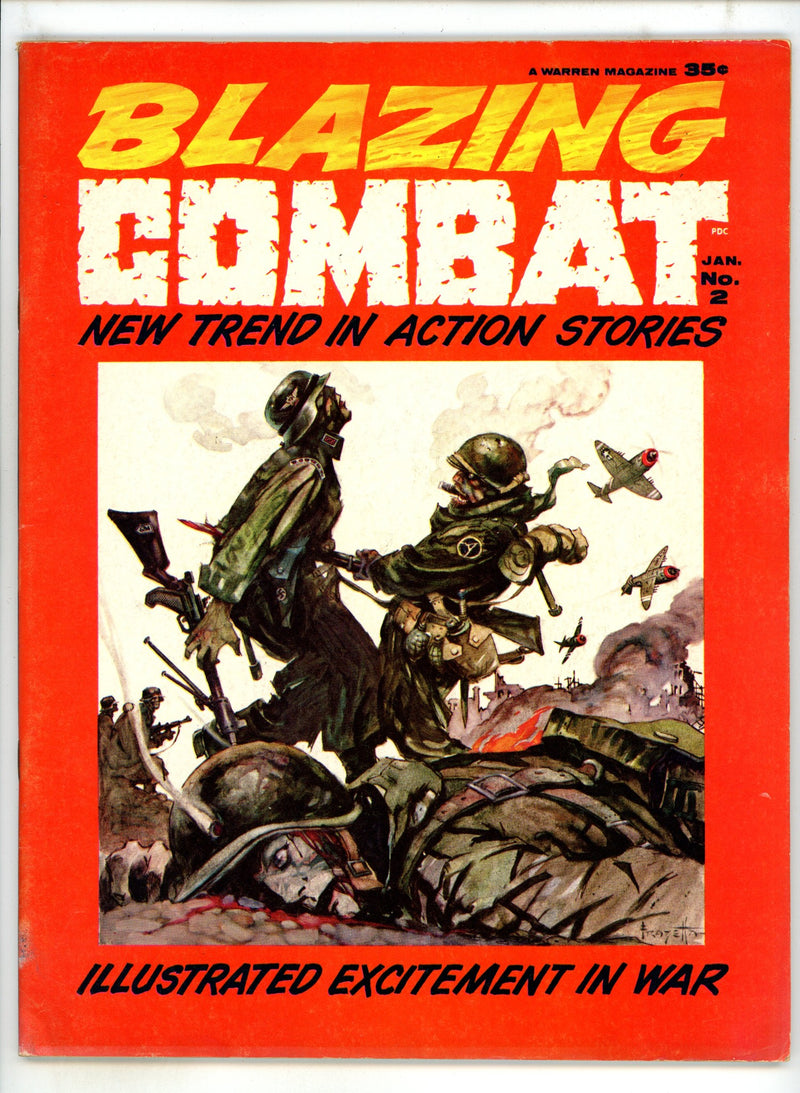 Blazing Combat 2 FN- (5.5) (1966) 