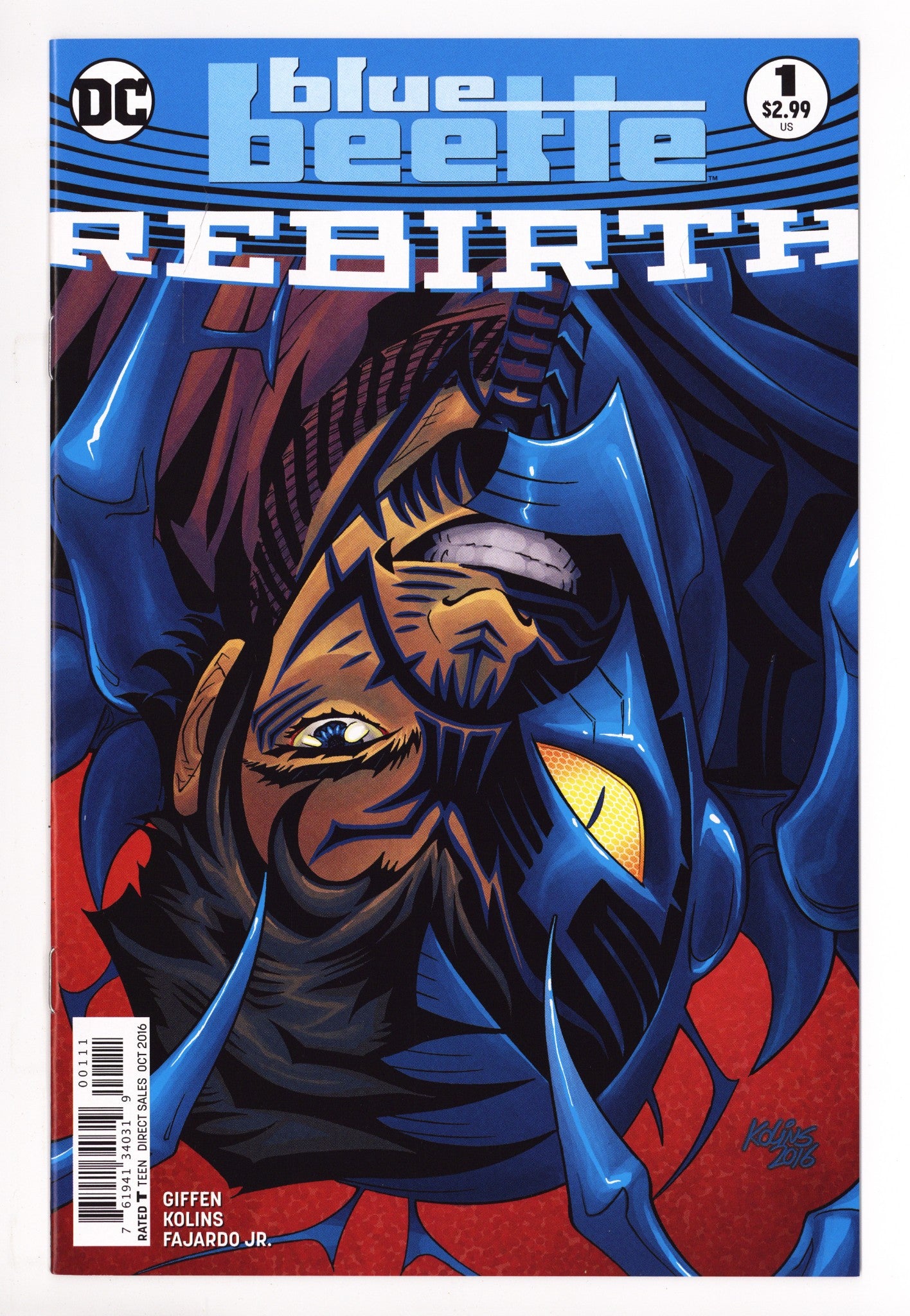 Blue Beetle: Rebirth 1 High Grade (2016) 