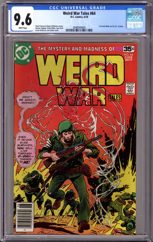 Weird War Tales Vol 1 64 CGC 9.6 (NM+) (1978)
