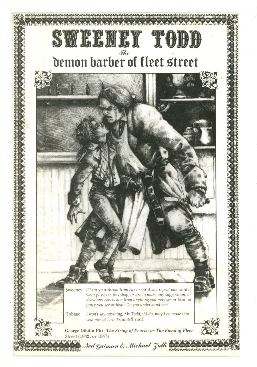 Sweeney Todd Penny Dreadful [nn[ FN/VF (7.0) (1992) 