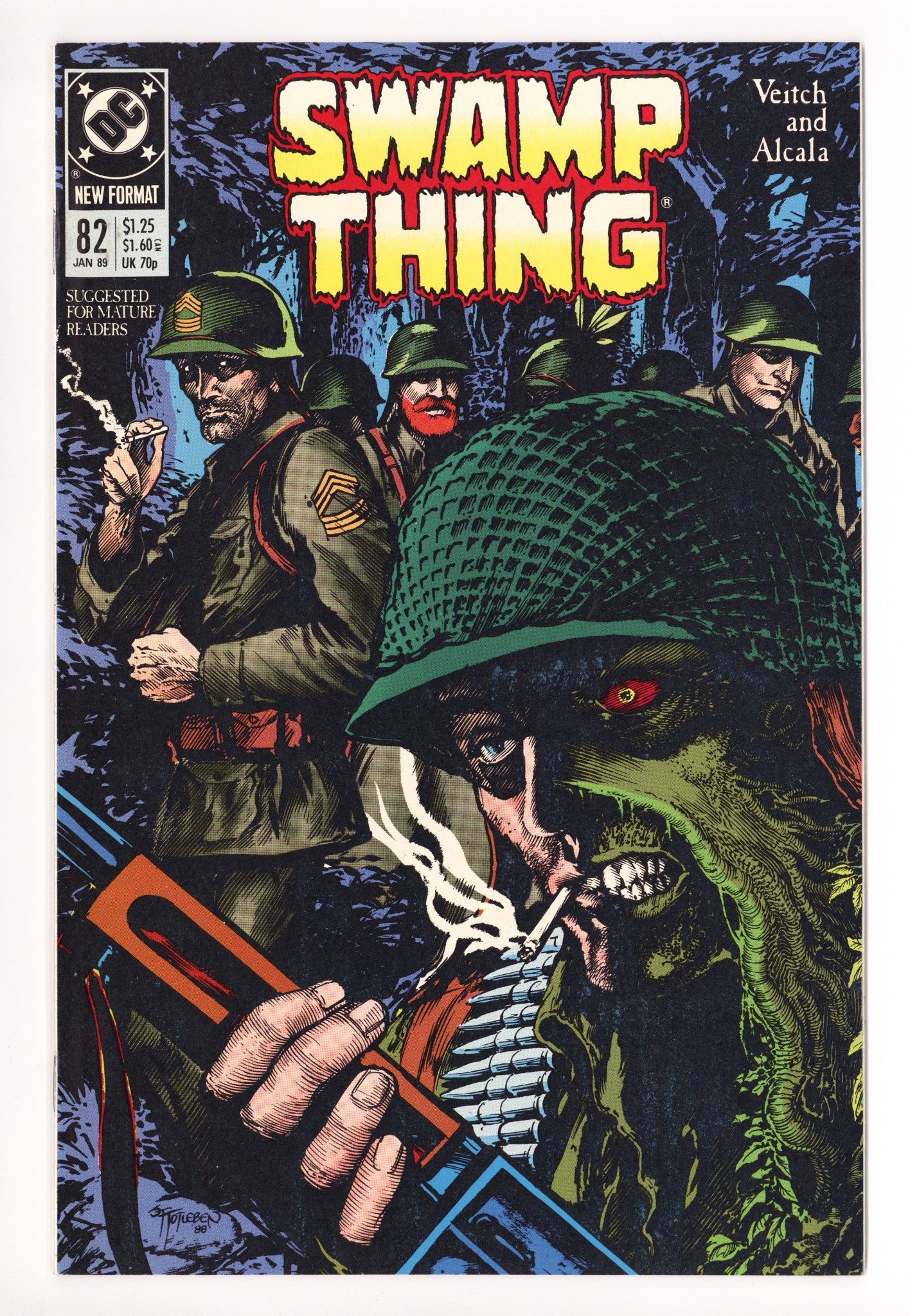 Swamp Thing Vol 2 82 High Grade (1989) 