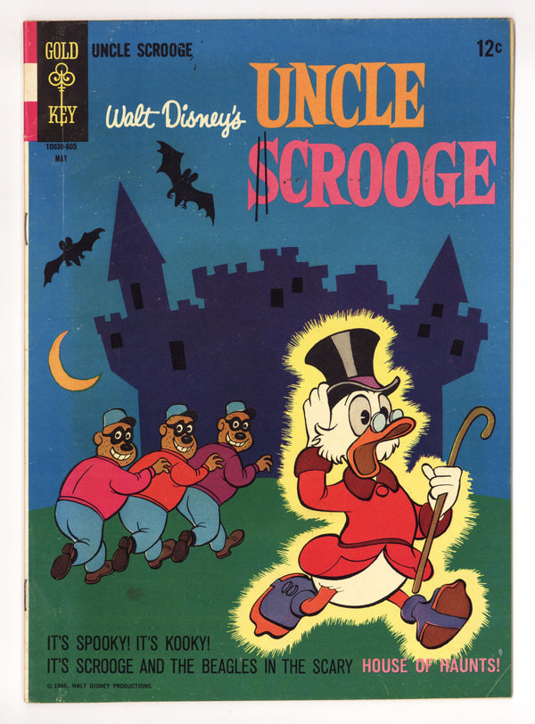 Walt Disney Uncle Scrooge 63 FN (6.0) (1966)