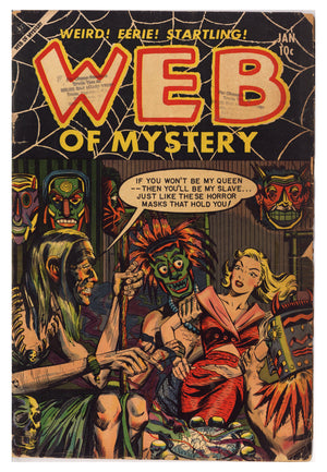 Web of Mystery 22 GD (2.0) Tape (1954)