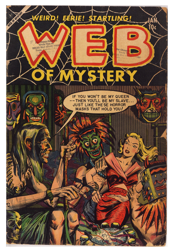 Web of Mystery 22 GD (2.0) Tape (1954)