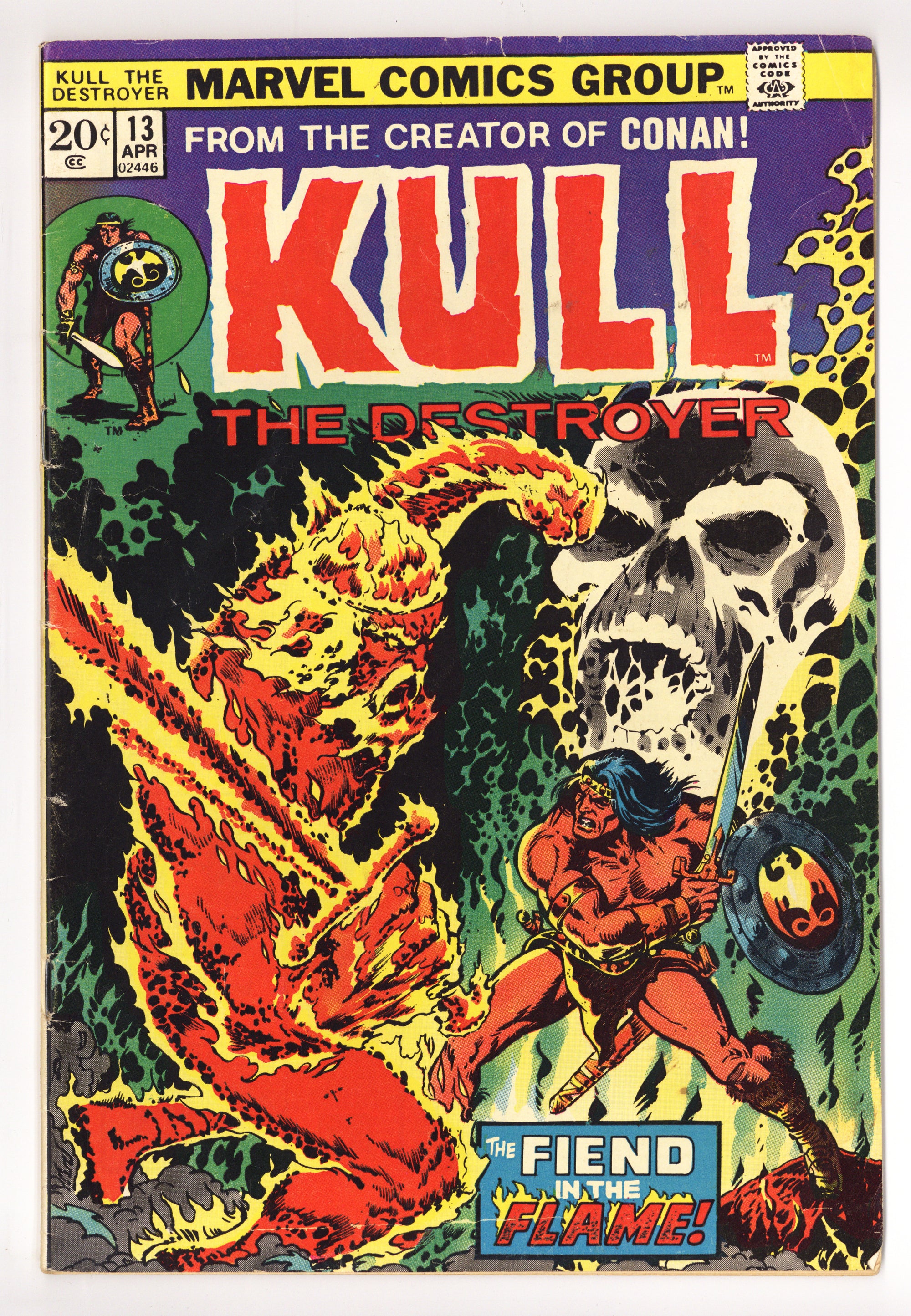 Kull, the Destroyer 13 Low Grade (1974) 