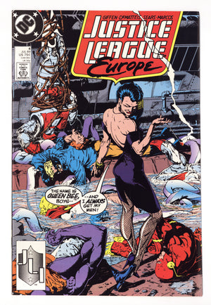 Justice League Europe 4 High Grade (1989)